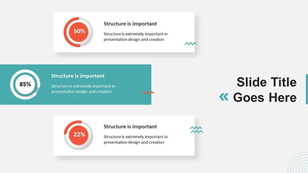 3 Point Corporate Infographic