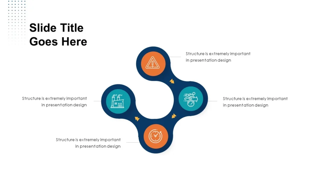 4 Point Network Infographic