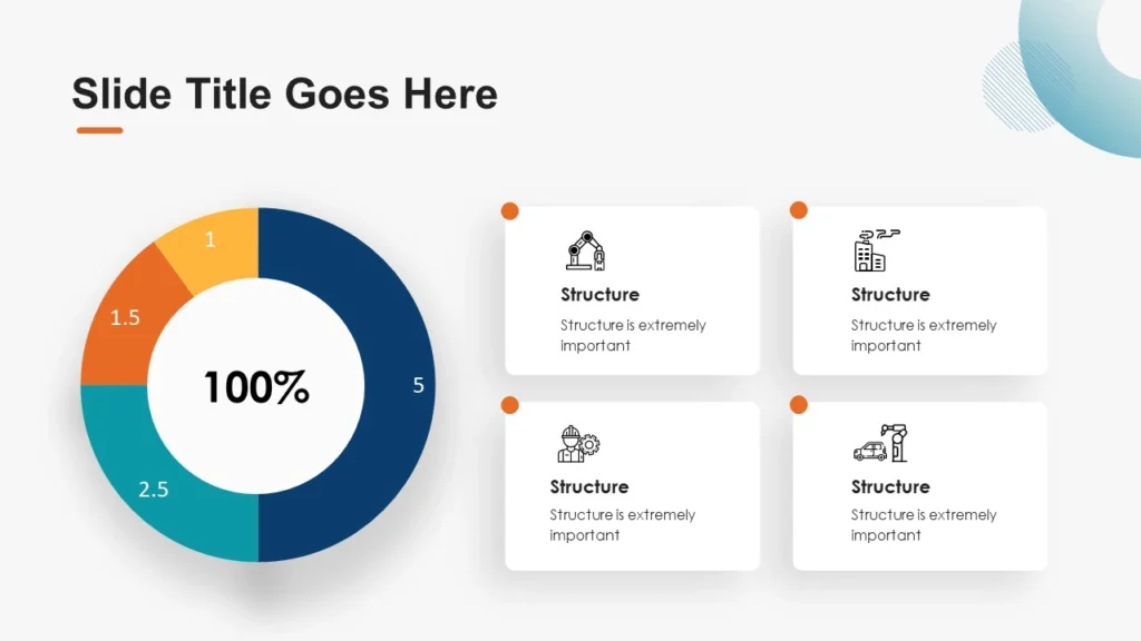 Multicolour Pie Infographic
