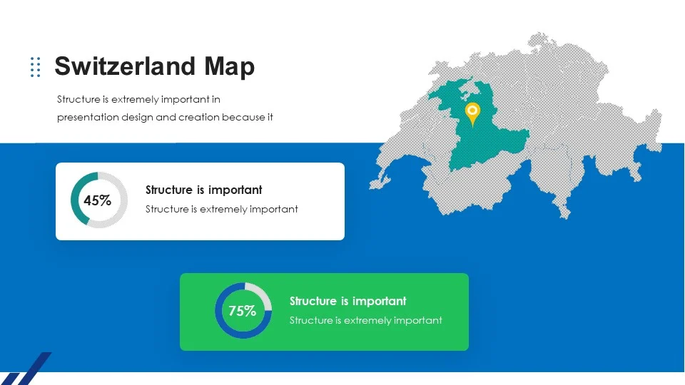 Switzerland Map Infographic