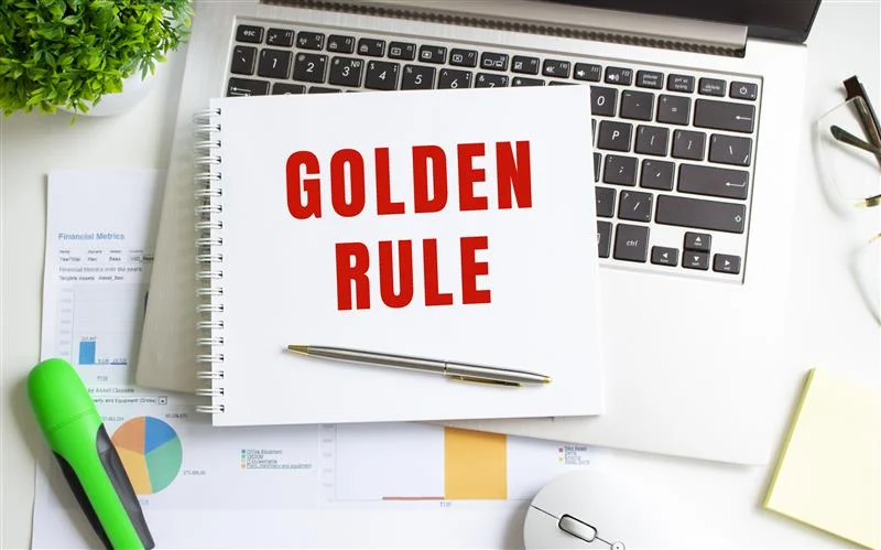 what are the golden rules of presentation design