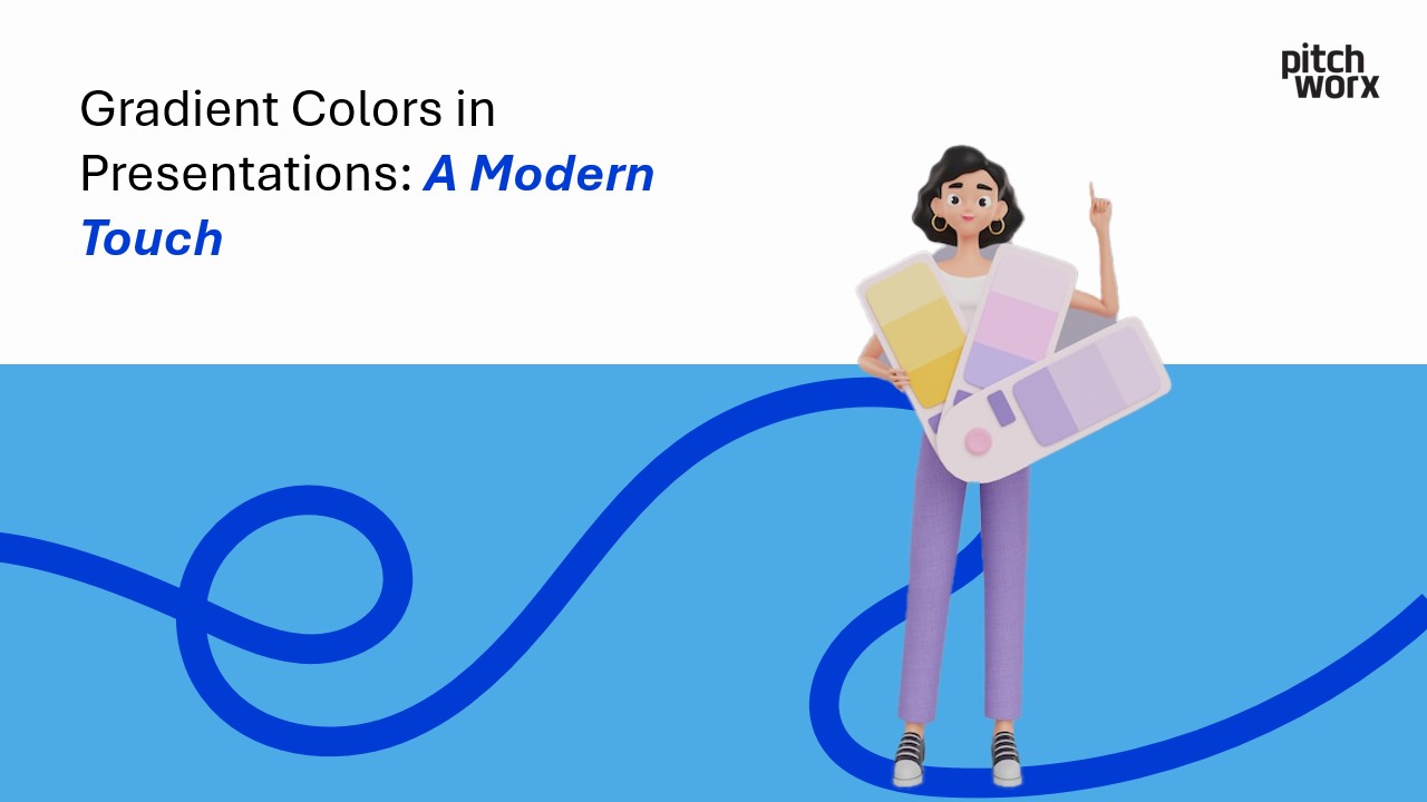 gradient colors in presentations a modern touch