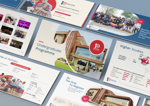 Ashoka university mockup