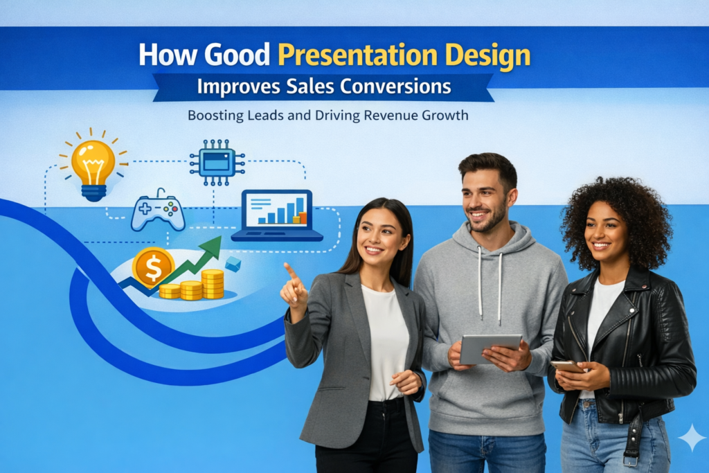 how good presentation design improves sales conversions